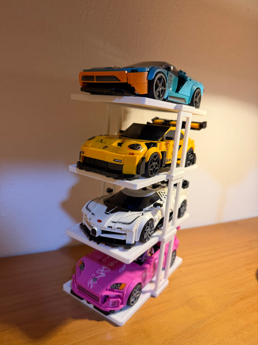Supporto LEGO® Speed Champions – Display Stand per 4 auto